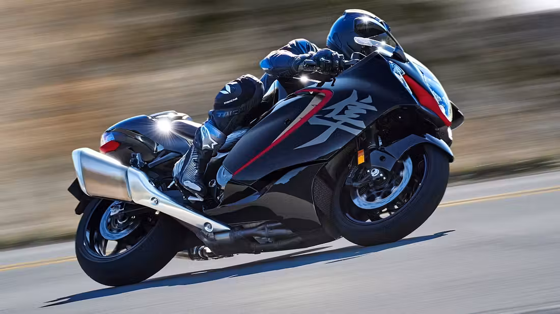 Neue Farbvarianten der Suzuki Hayabusa sorgen in den USA für Begeisterung