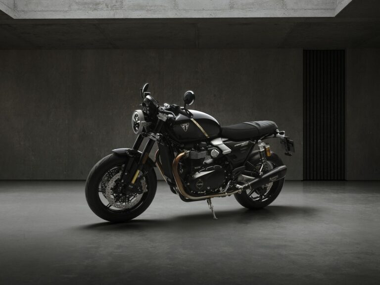 Neue Triumph Speed Twin 1200 TFC kommt als exklusive und teure Kleinserie von Triumph